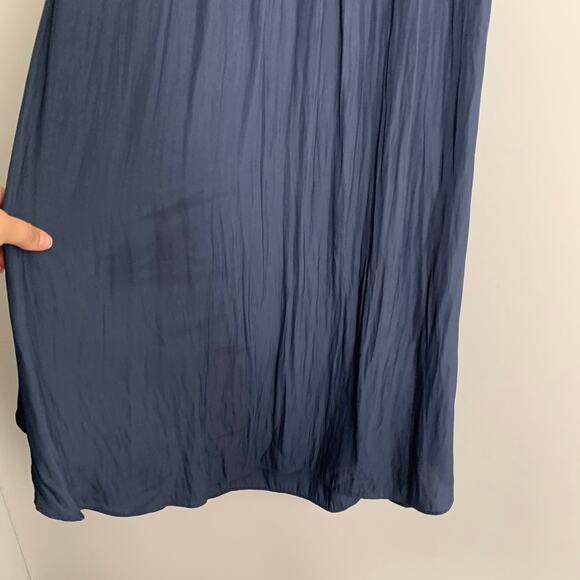 Ramy Brook Bamboo Tube Dress Knee Length Womens XS Blue - Picture 11 of 16